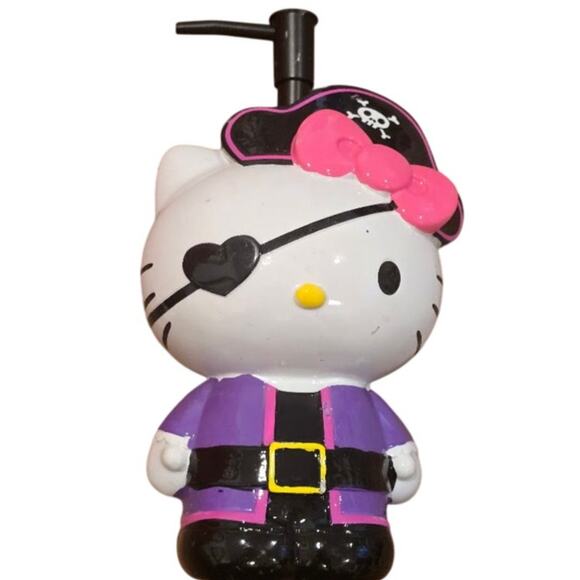 Hello Kitty Pirate Soap Lotion Dispenser New - Picture 1 of 2